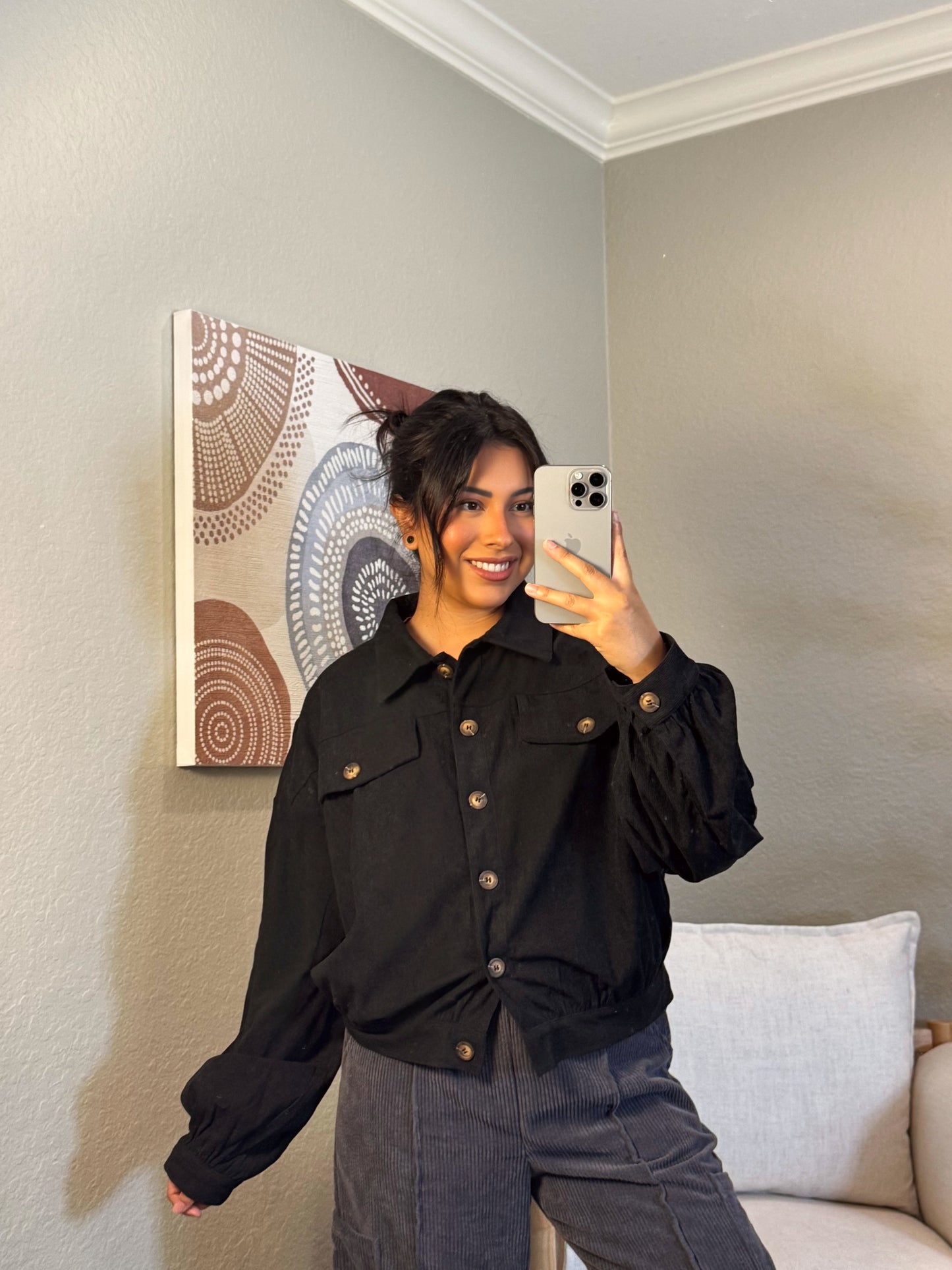Autumn Nights Corduroy Jacket