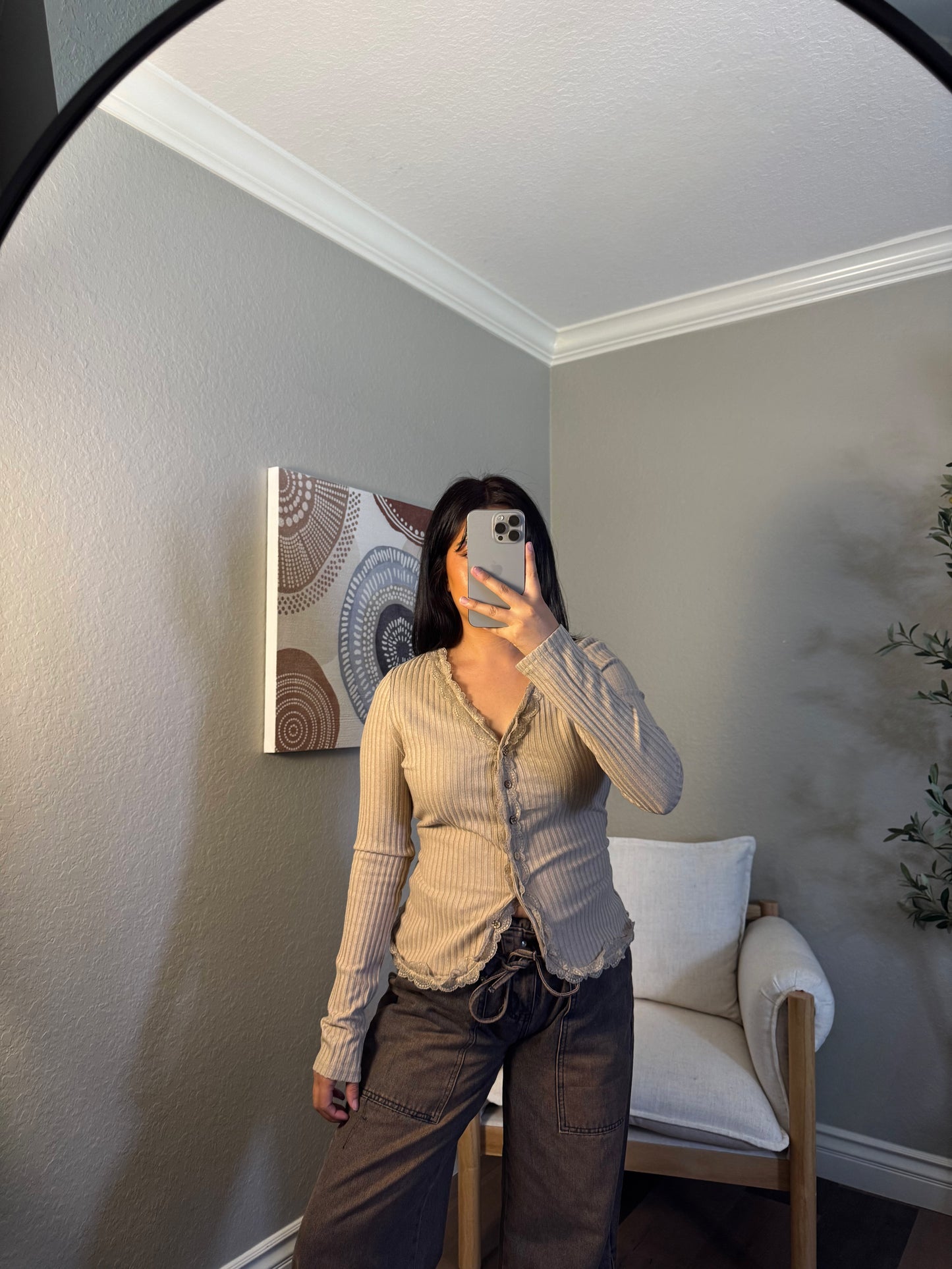 Lace Dream Button Down