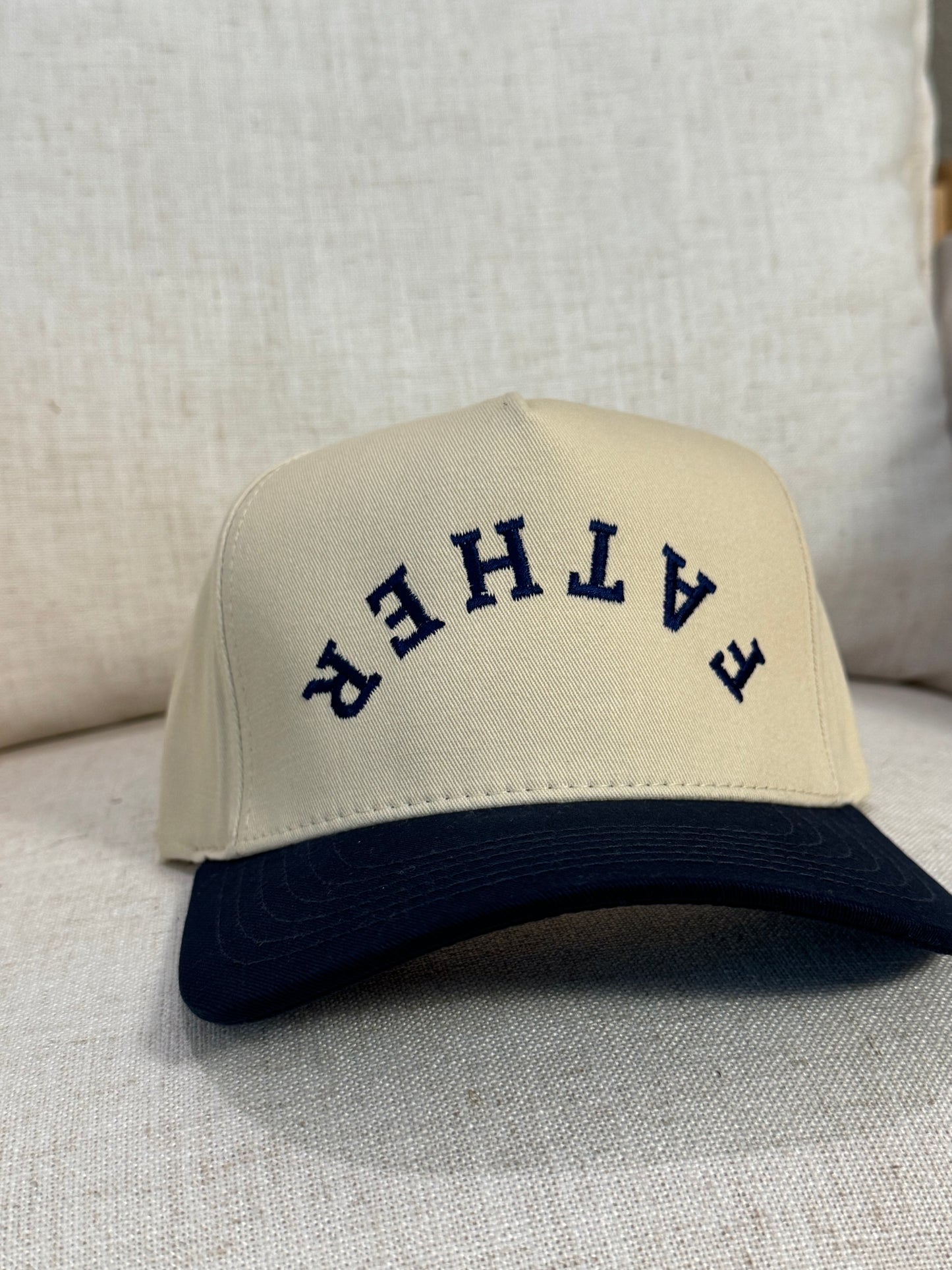 FATHER Upside Down Trucker Cap *NAVY*