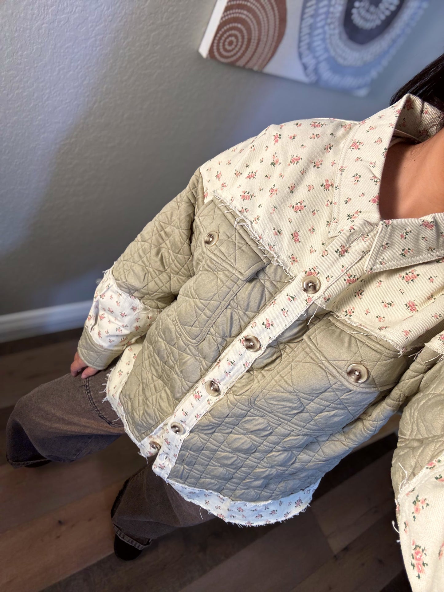 Meadow Bloom Contrast Jacket