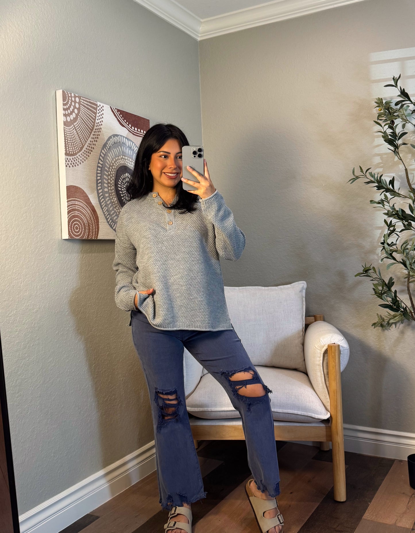 High Rise Stretch Jeans