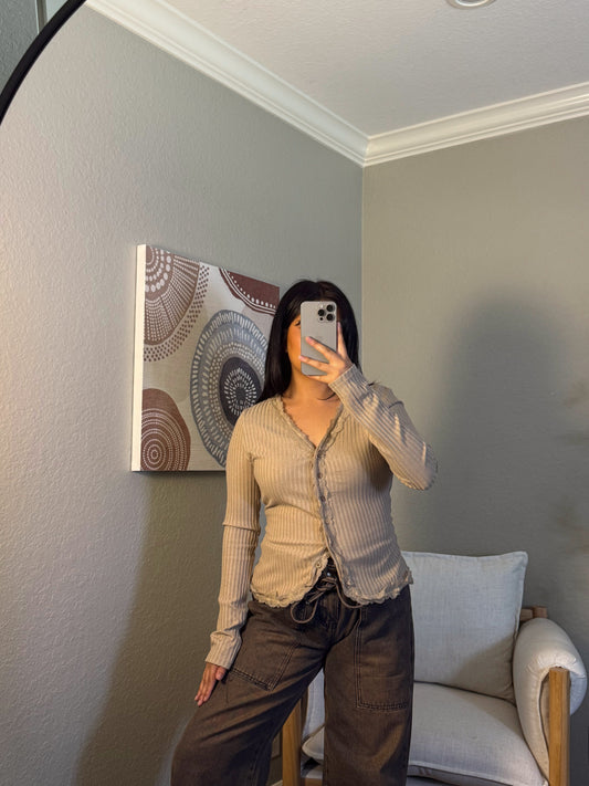 Lace Dream Button Down