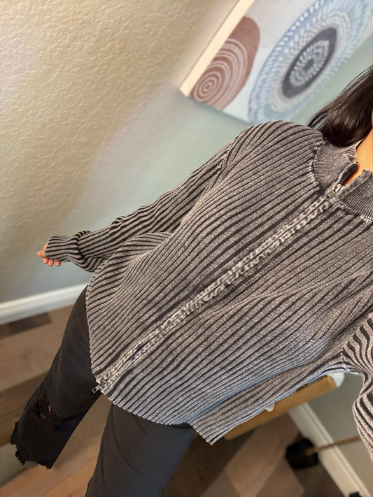Moonlight Zip Up Sweater