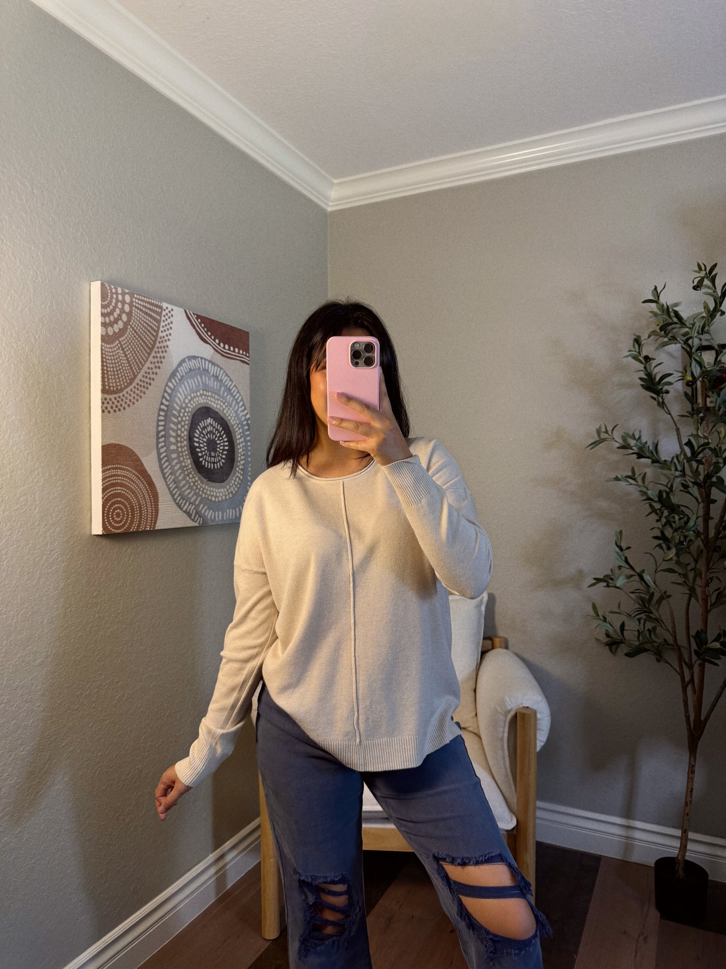 Amelia Front Seam Top