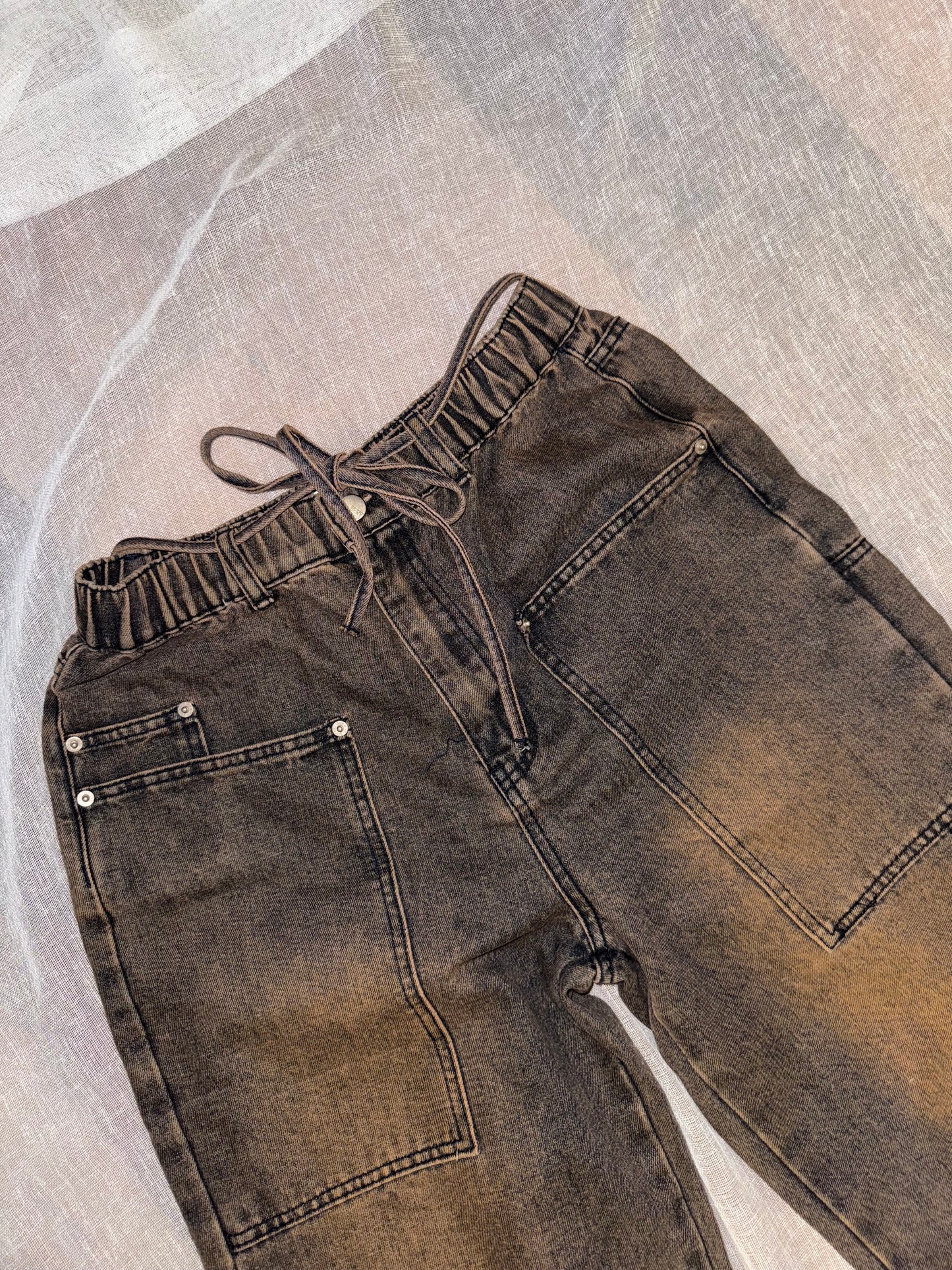 Espresso Wide Leg Jeans