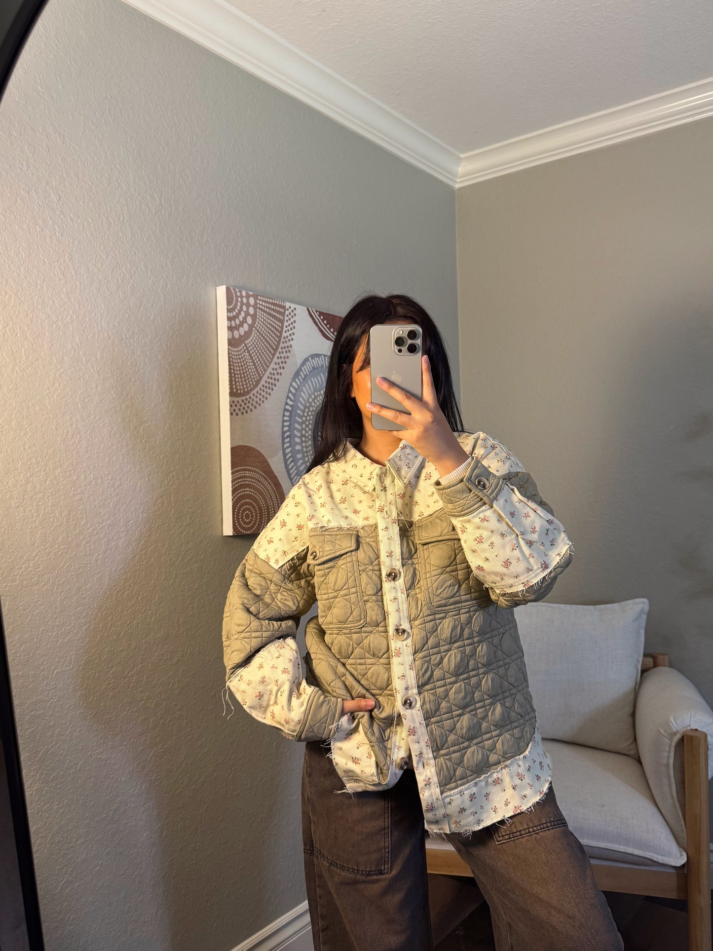 Meadow Bloom Contrast Jacket