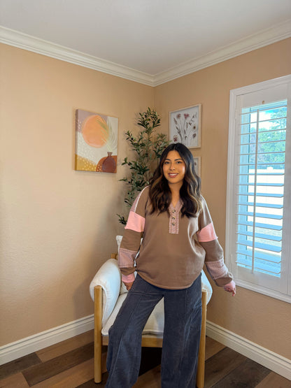 Gingerbread Cookie Long Sleeve Top